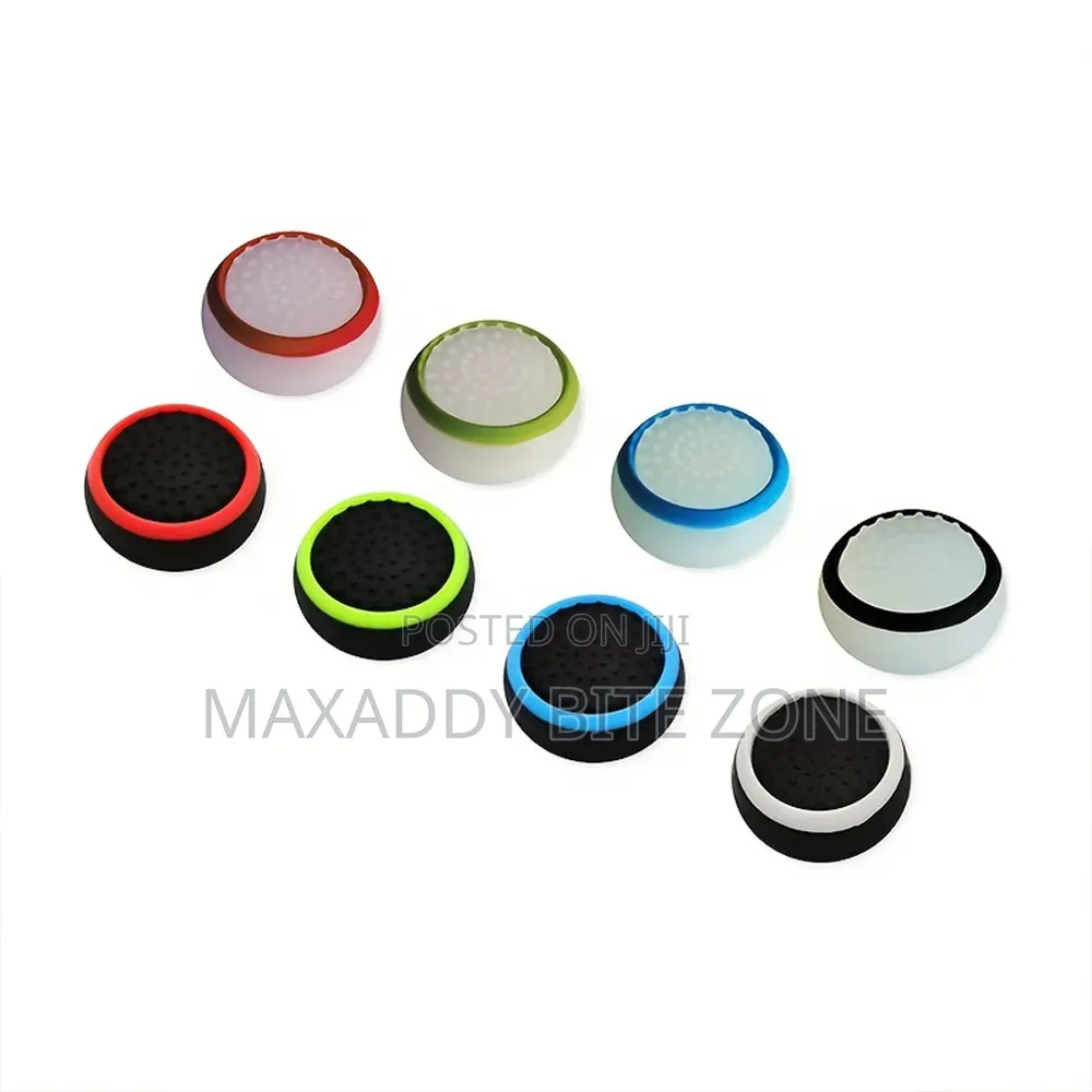 4pcs Silicone Gel Thumb Grips Cover For Sony Ps5/Ps3/ Ps4/ Xbox One