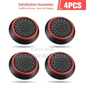 4pcs Silicone Gel Thumb Grips Cover For Sony Ps5/Ps3/ Ps4/ Xbox One