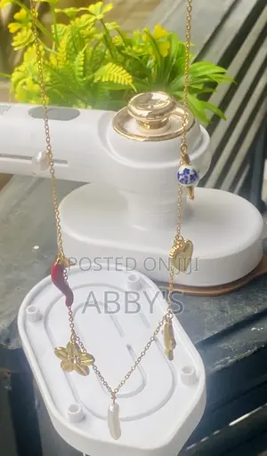 Mediterranean- Style Charm Necklace