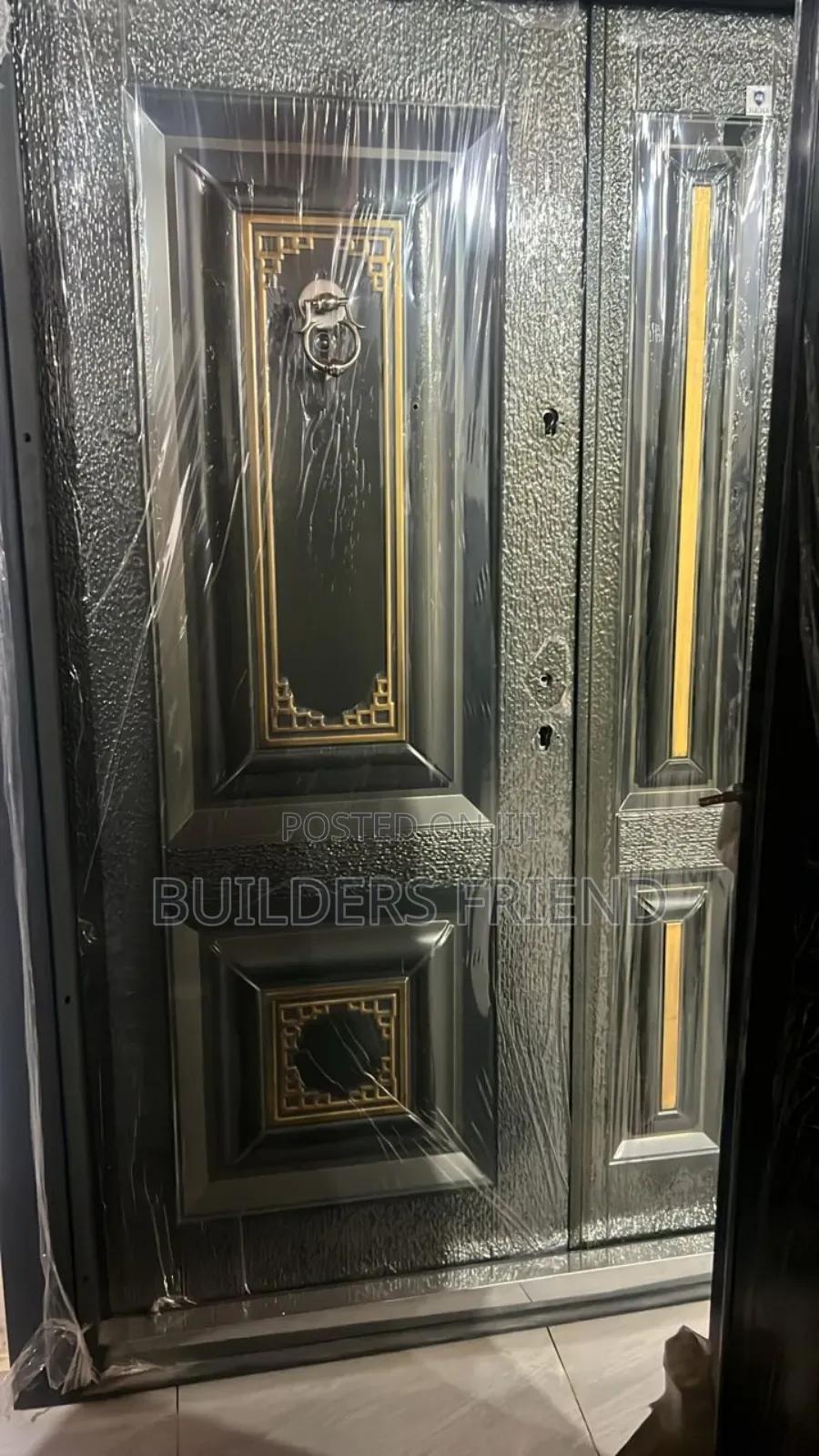 Full Metal Heavy Antirust One Half Security Door+Accessories