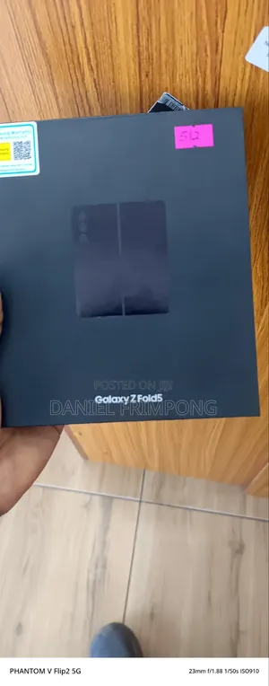 New Samsung Galaxy Z Fold 5 512 GB Black