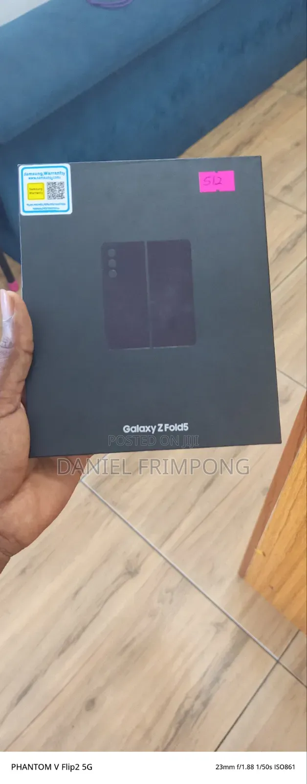 New Samsung Galaxy Z Fold 5 512 GB Black