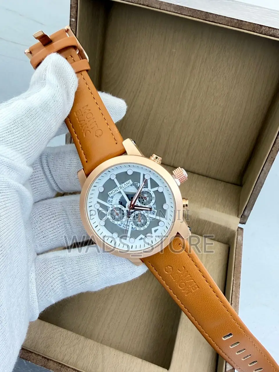 Mont Blanc Chronograph Watch – Brand New
