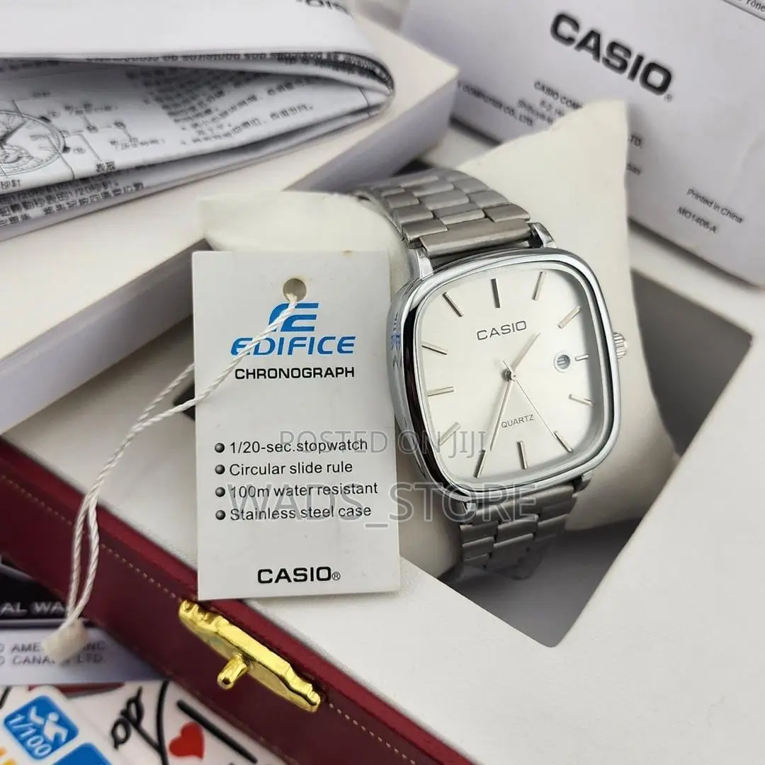 Casio Vintage Square Silver Brand New