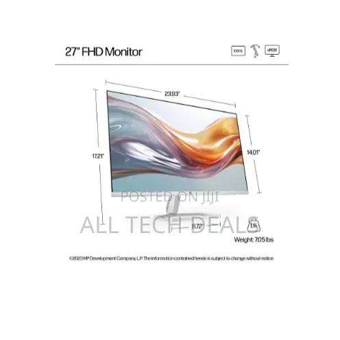 Hp Series 5 27 Inch FHD Monitor