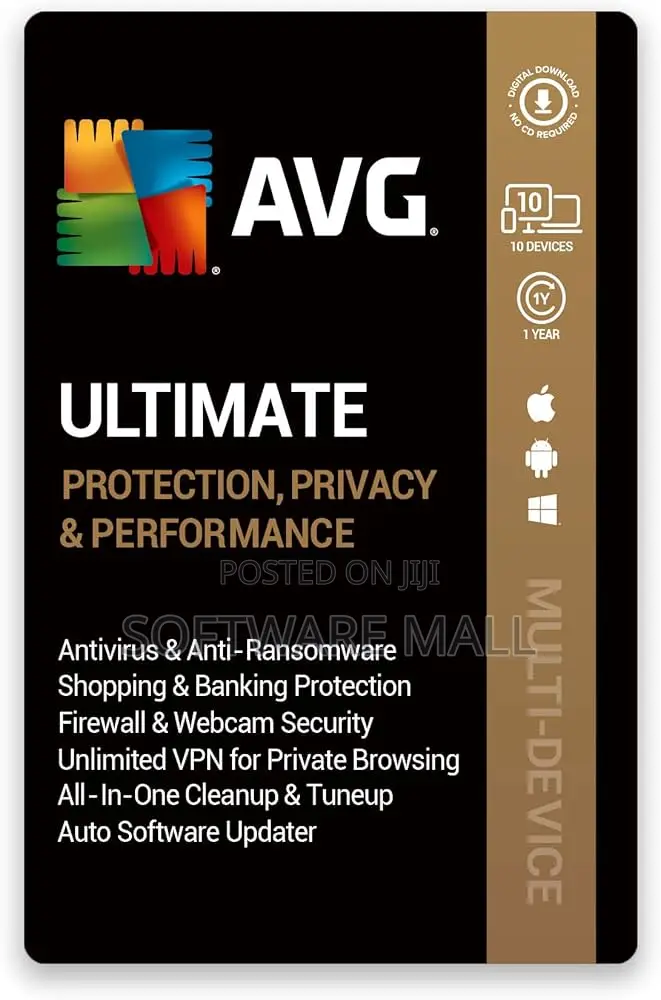 Avg Ultimate 10 Devices 1/2/3 Year