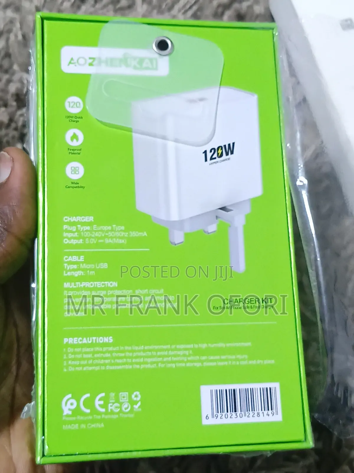 Super Fast Charger for Android Designed to Operate 30m to 100%