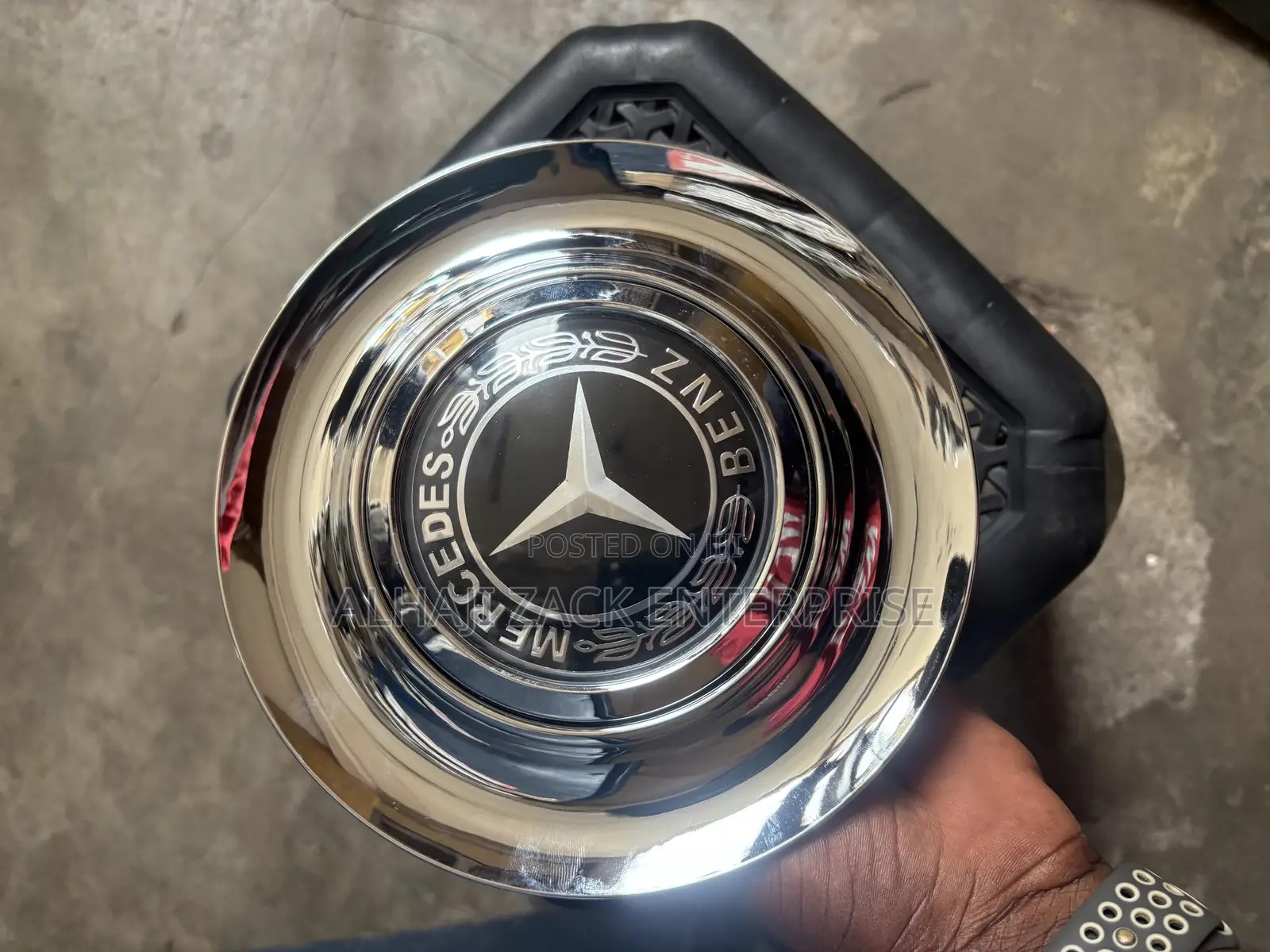 Benz Spinning Wheel Cup Set