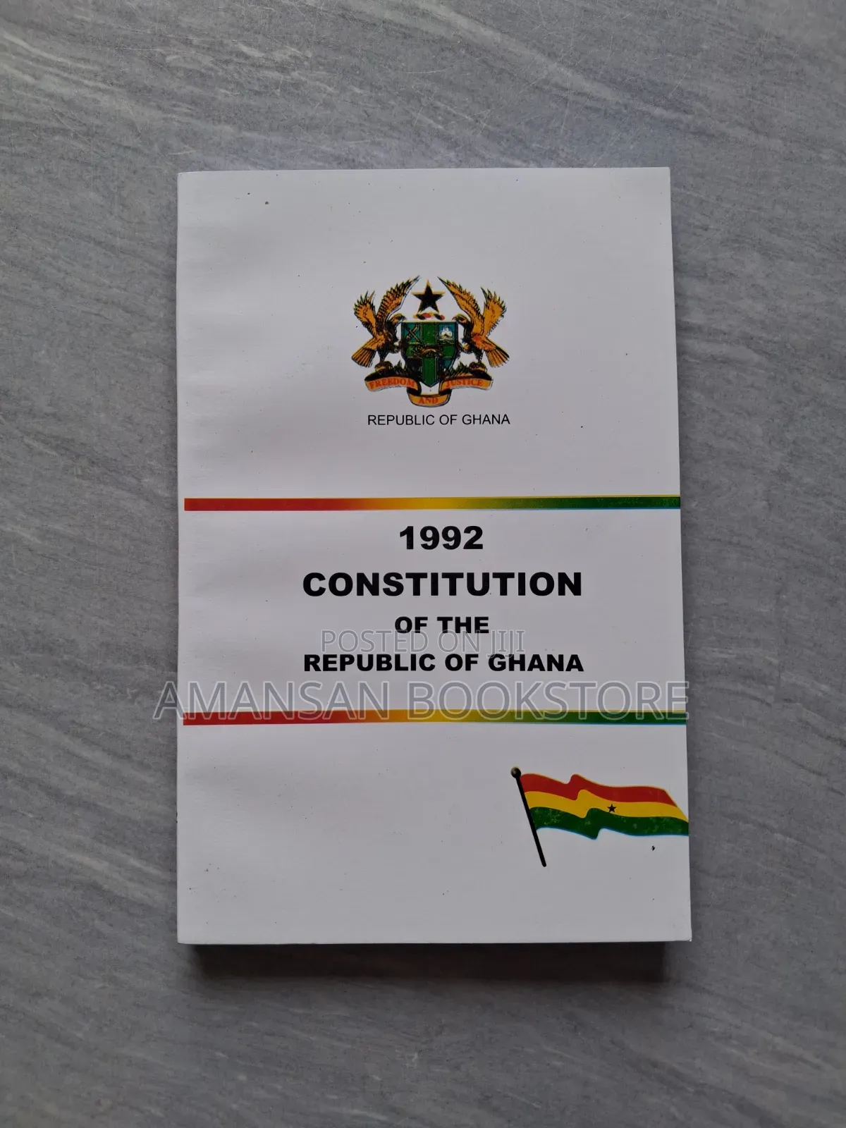 1992 Constitution of the Republic of Ghana (Alternative Cover)