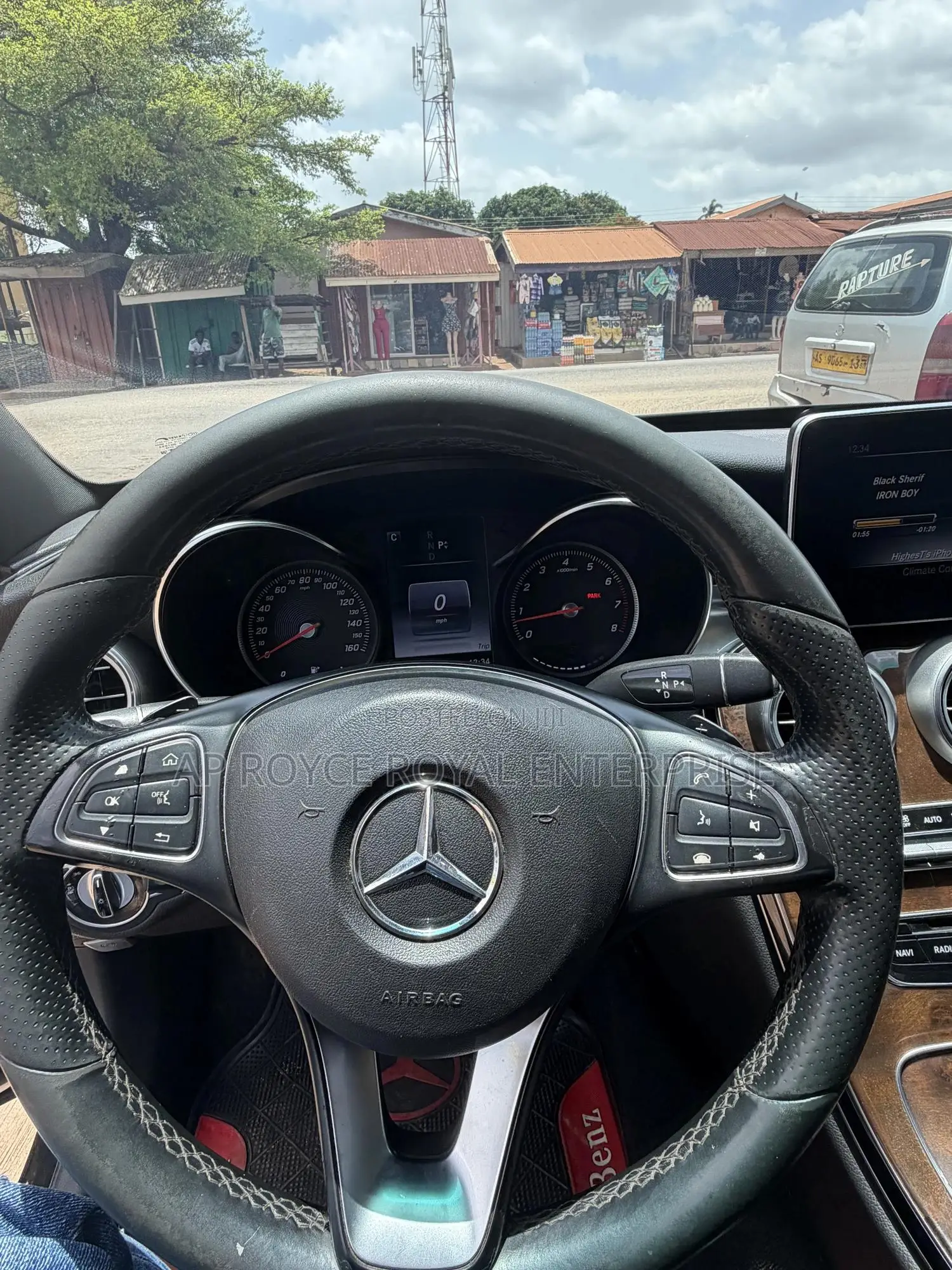 Mercedes-Benz C300 Luxury 4matic Sedan AWD (2.0L 4cyl 7A) 2017 Black