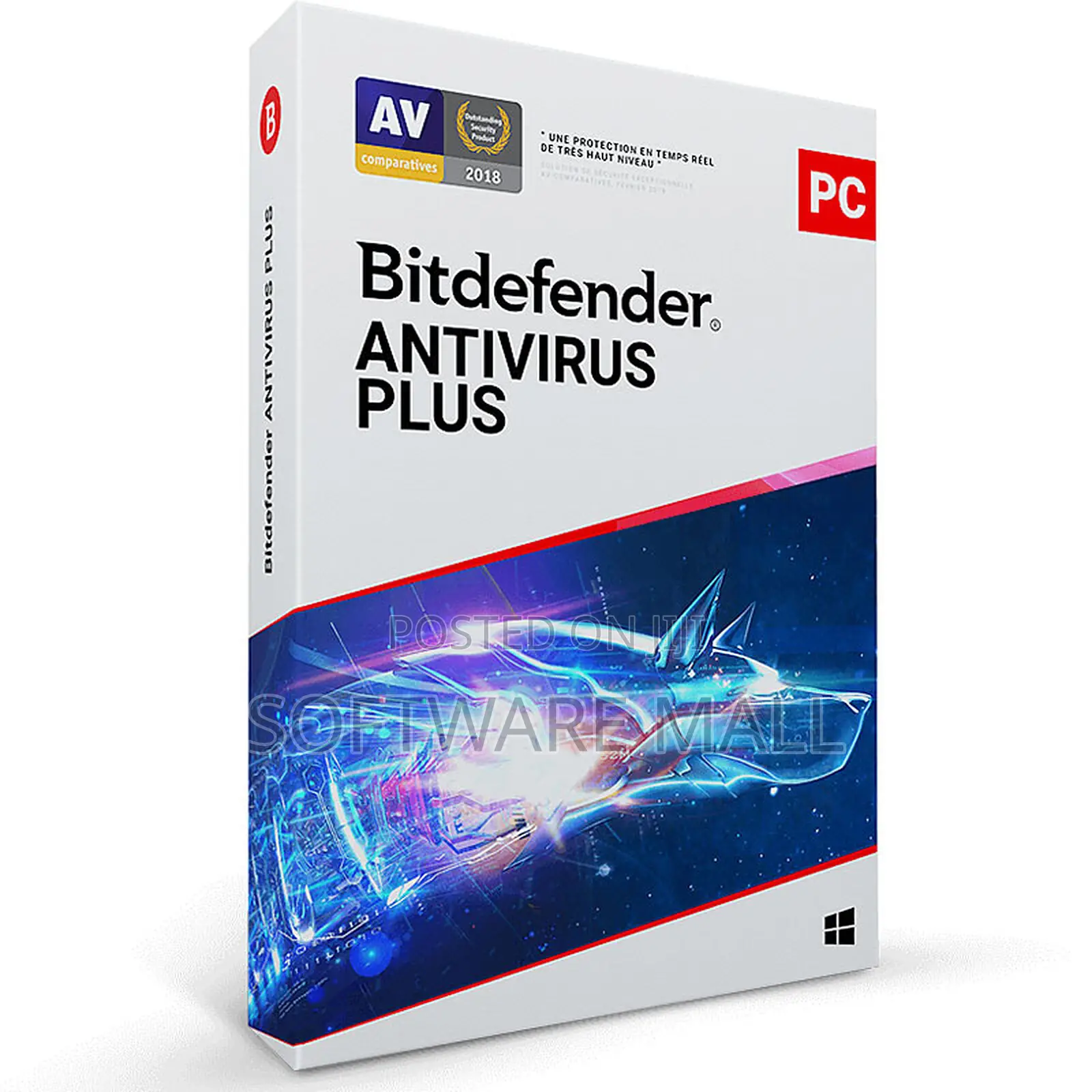 Bitdefender Antivirus Plus 1/2/3/5/10 Devices 1 Year for sale ...