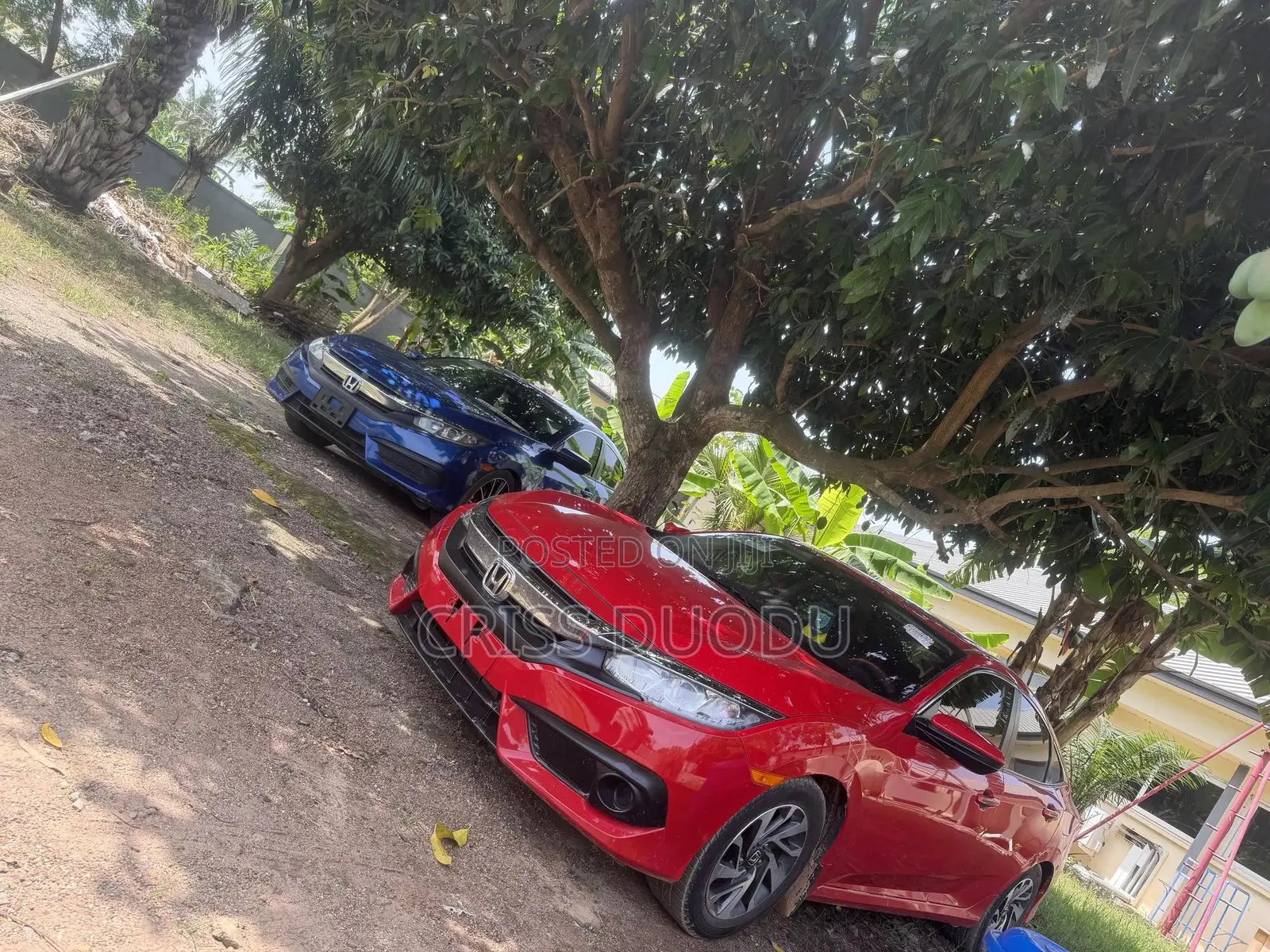 Honda Civic EX-L Sedan 2018 Red