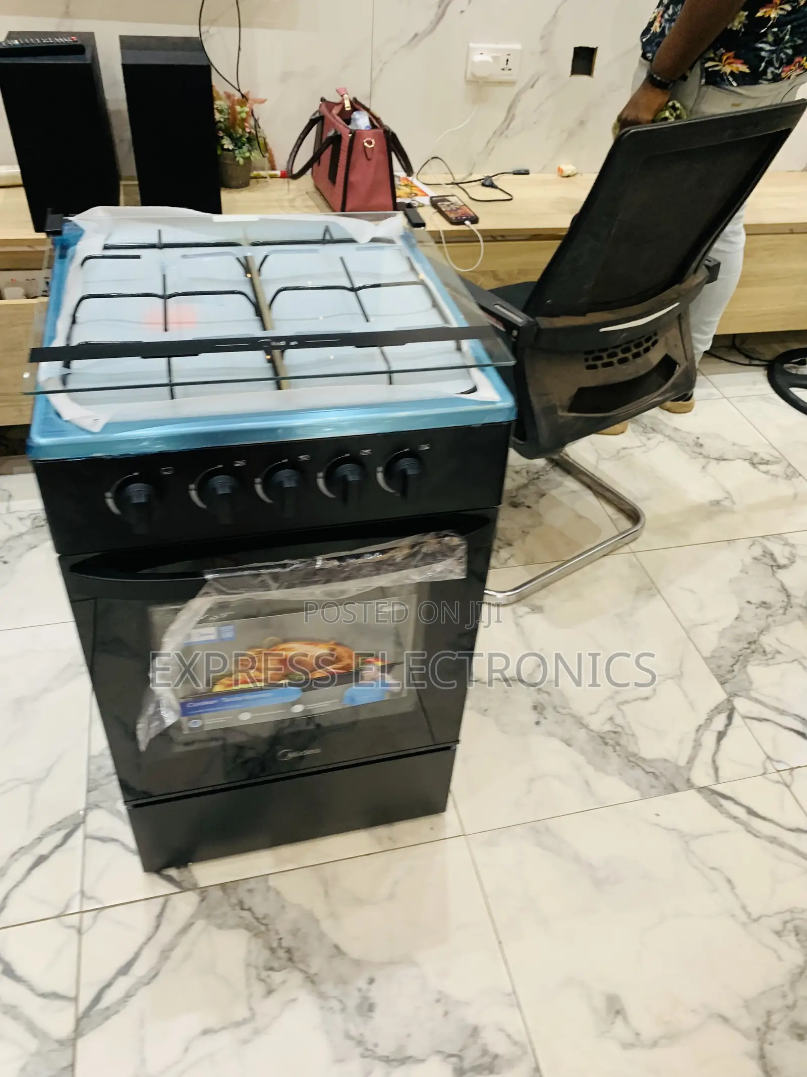 Special Offer for Midea Gas Cooker Oven Grill 4burner