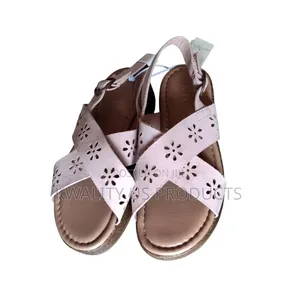 Old Navy Girls Faux-Suede Platform Sandals - Size 32