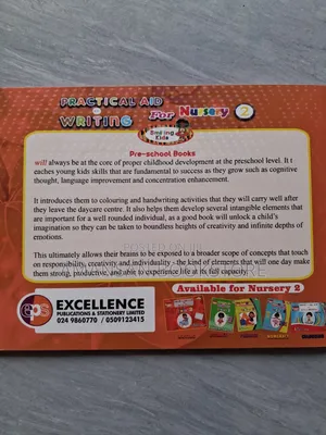 Excellence Series Practical Aid in Writing for Nursery 2