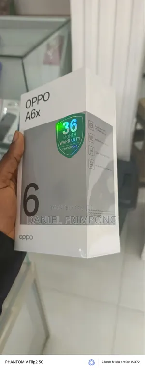 New Oppo A6x 256 GB Blue
