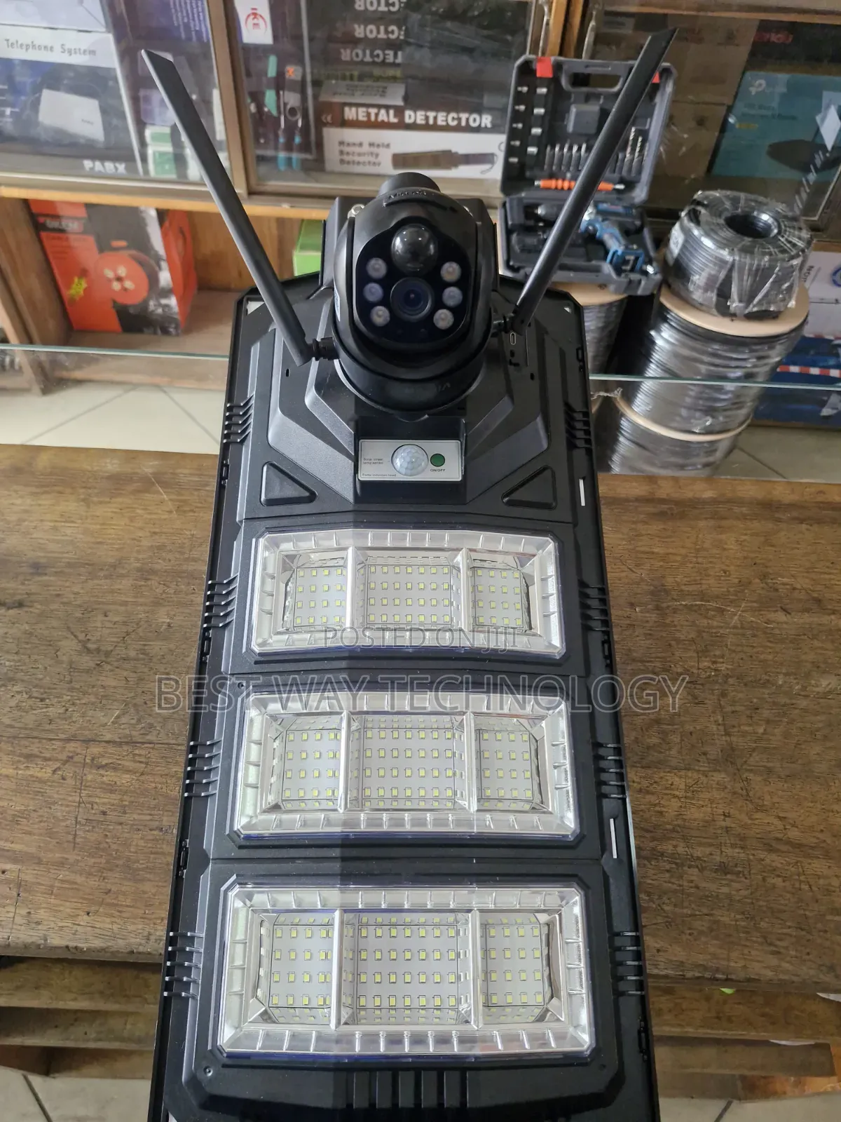 Street Light Solar Camera 4g PTZ V380