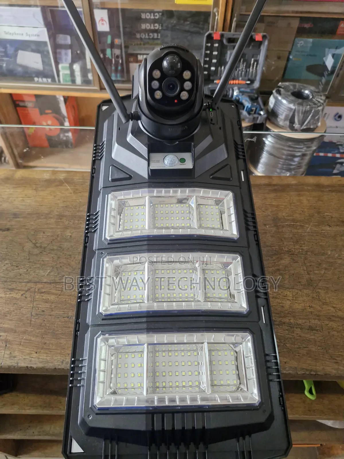 Street Light Solar Camera 4g PTZ V380