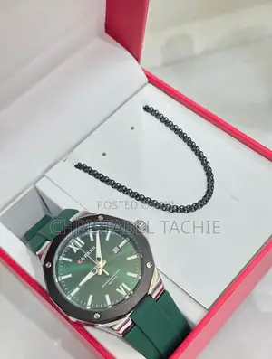 Watch and Necklace for Men