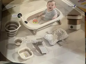 9 in 1 Foldable Baby Bath Tub Set