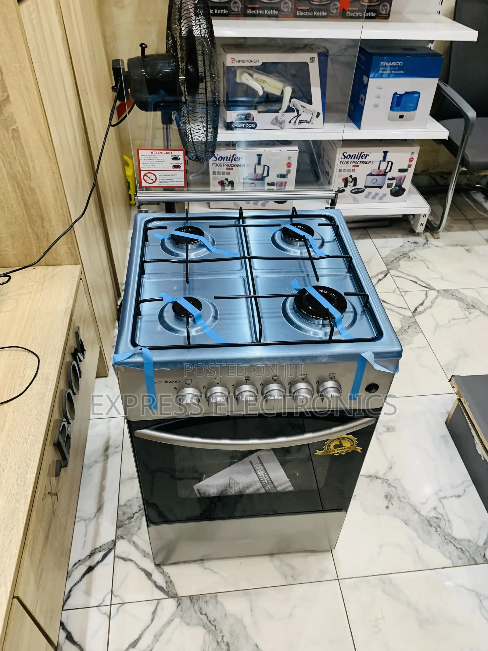 Purchase New Gas Oven Grill 4burner Volcano