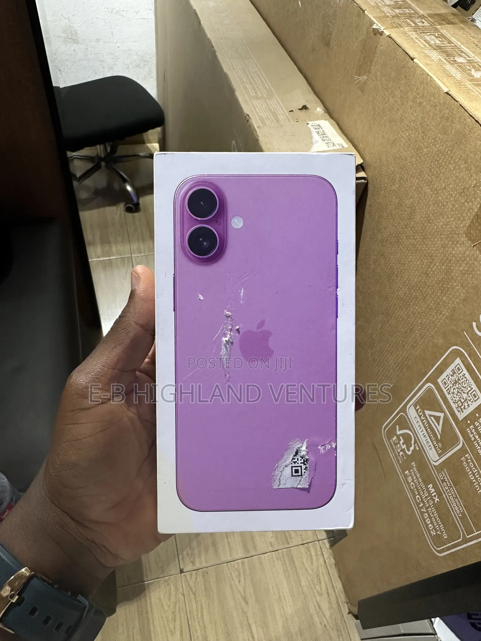 New Apple iPhone 16 128 GB Pink