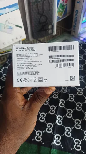 New Xiaomi Redmi Note 15 128 GB Black
