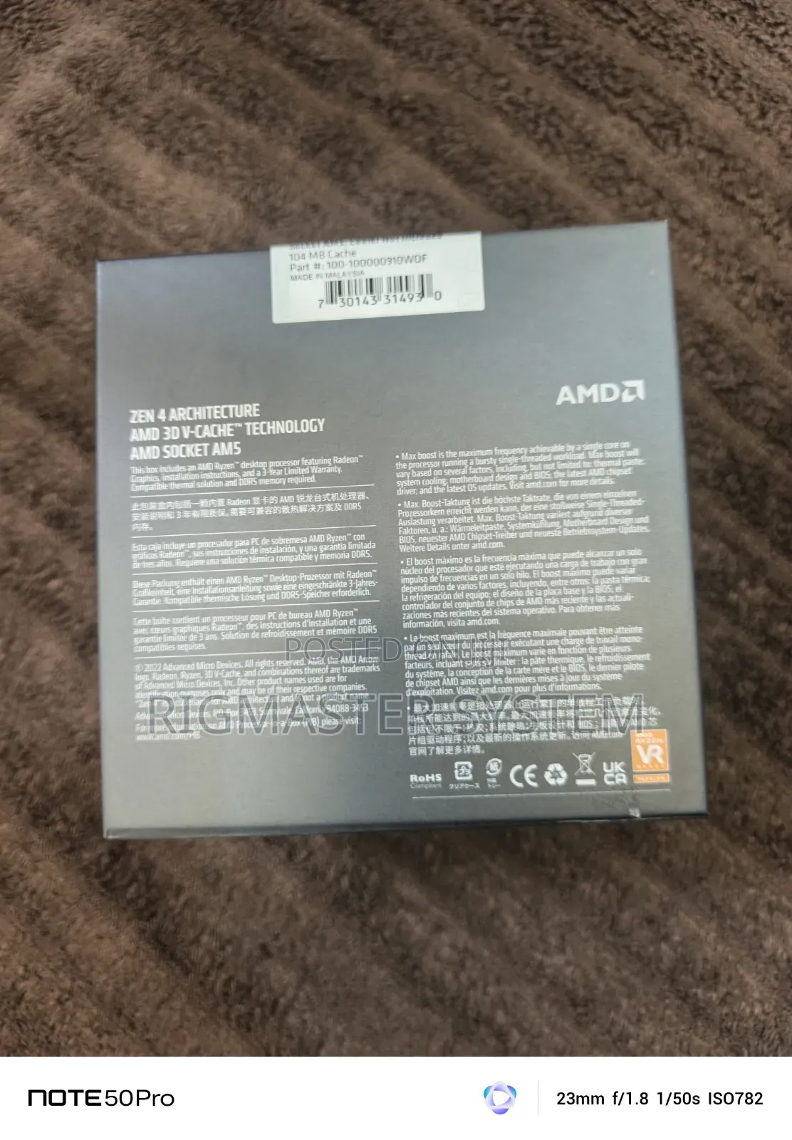 7800x3d / Asus Tuf Motherboard / Ddr5 RGB Memory Combo