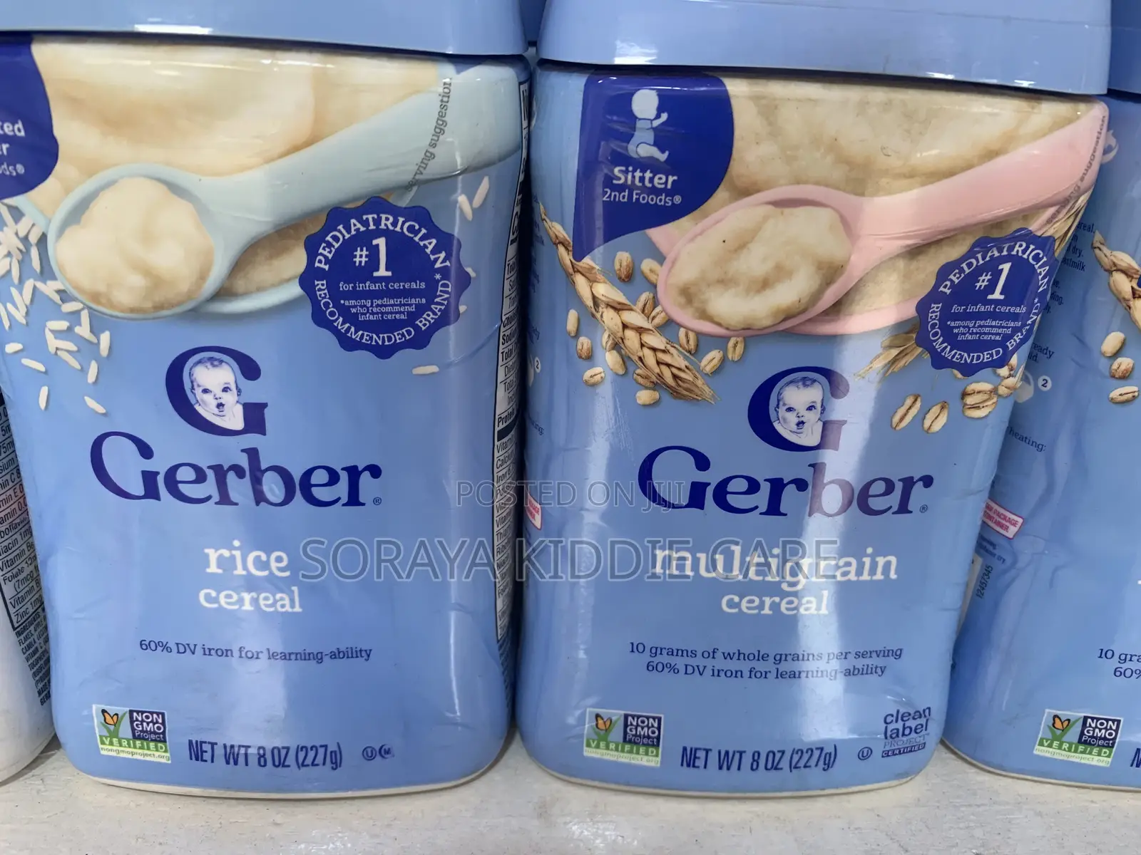 Gerber Cereal Rice , Oatmeal and Multigrain