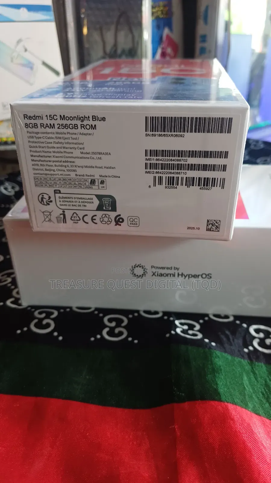 New Xiaomi Redmi 15C 4G 256 GB Blue