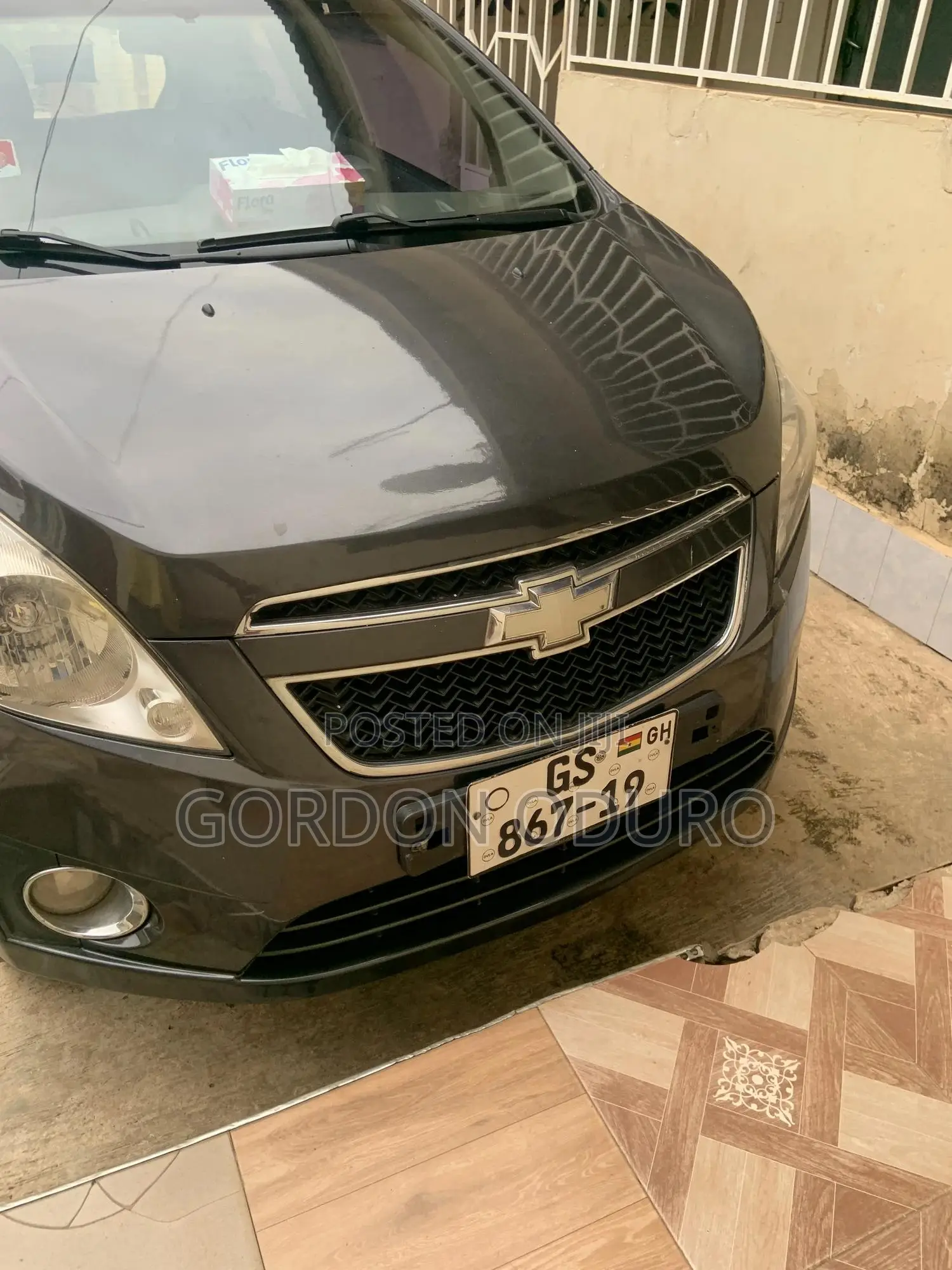 Chevrolet Spark 2012 Gray