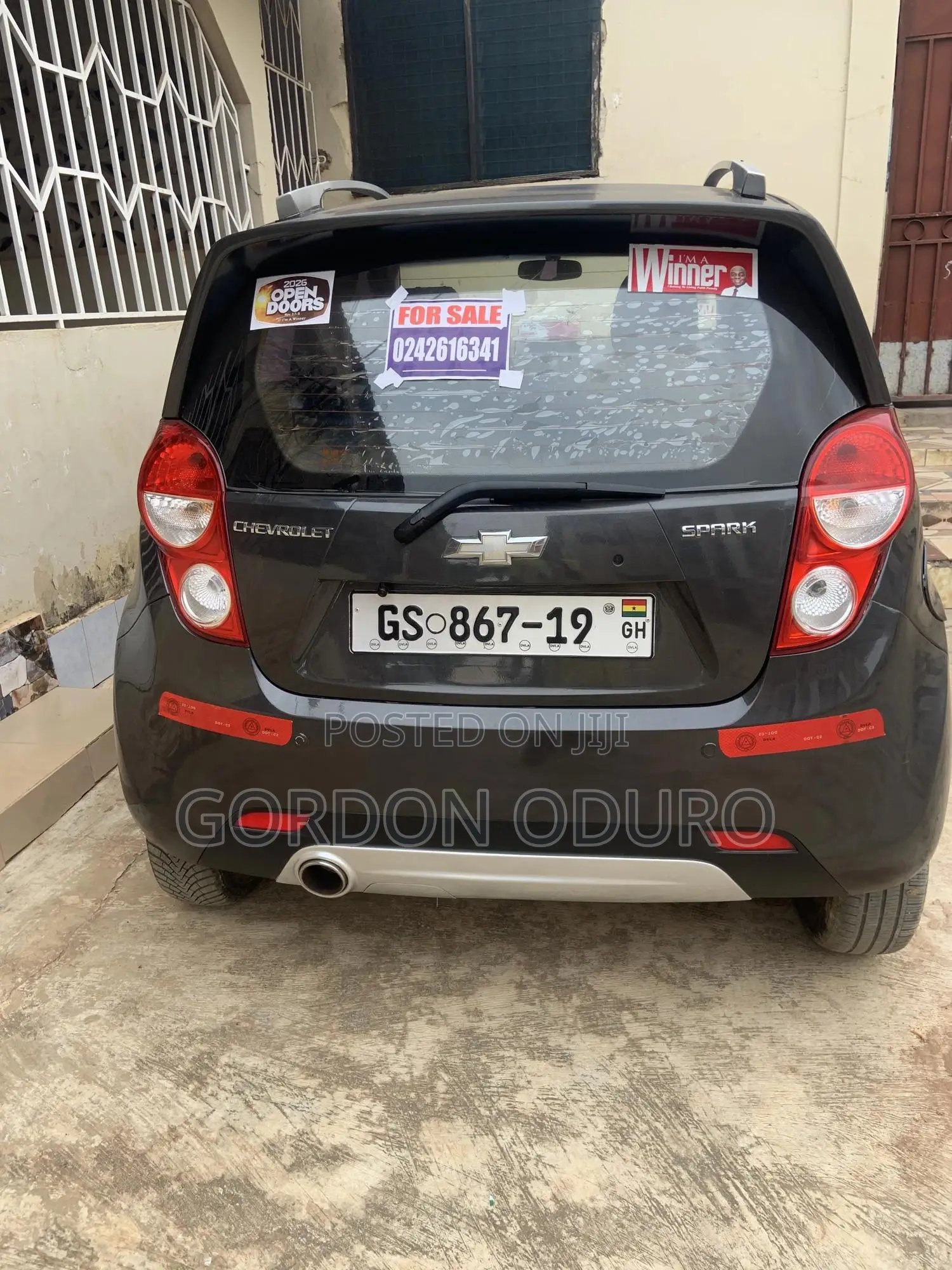 Chevrolet Spark 2012 Gray