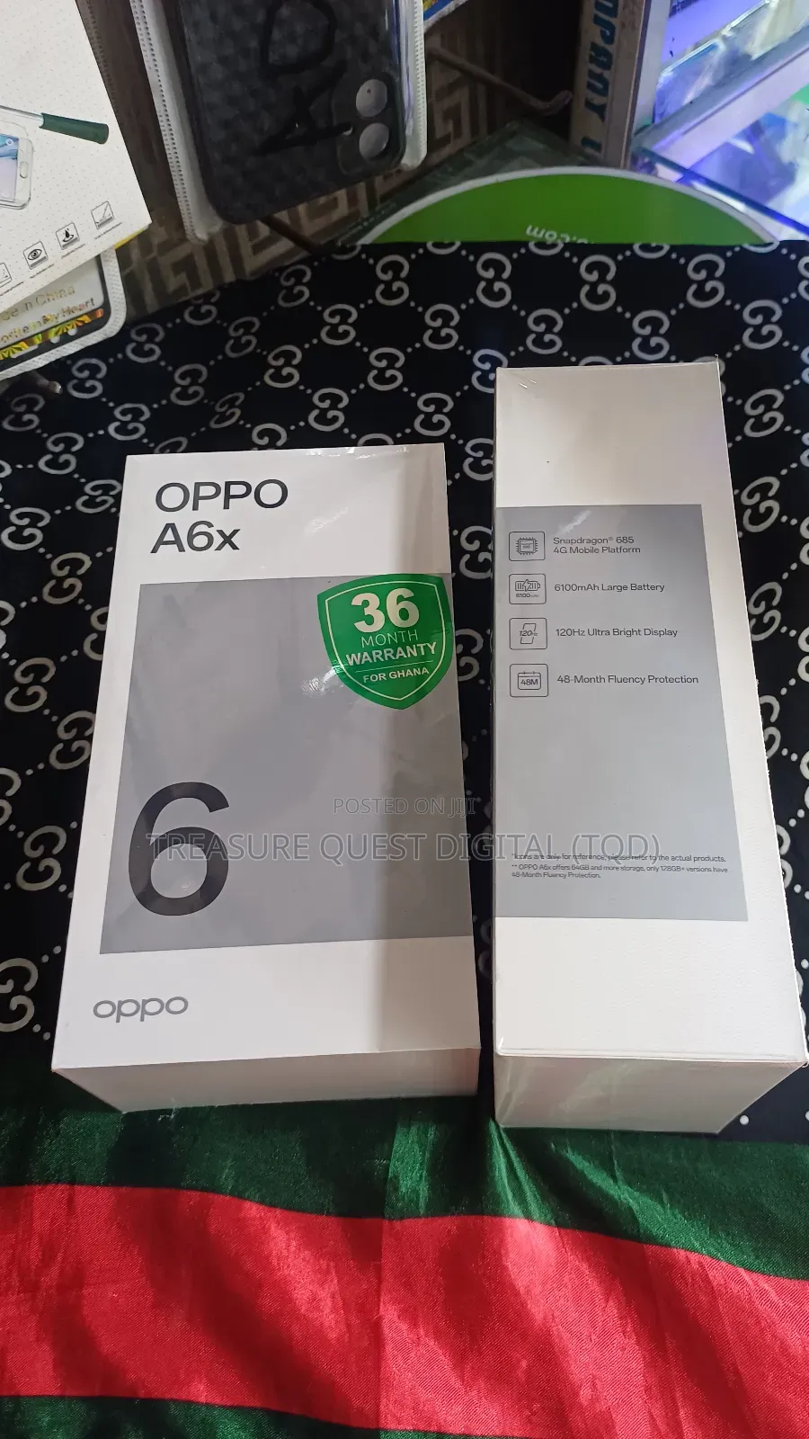 New Oppo A6x 64 GB Blue