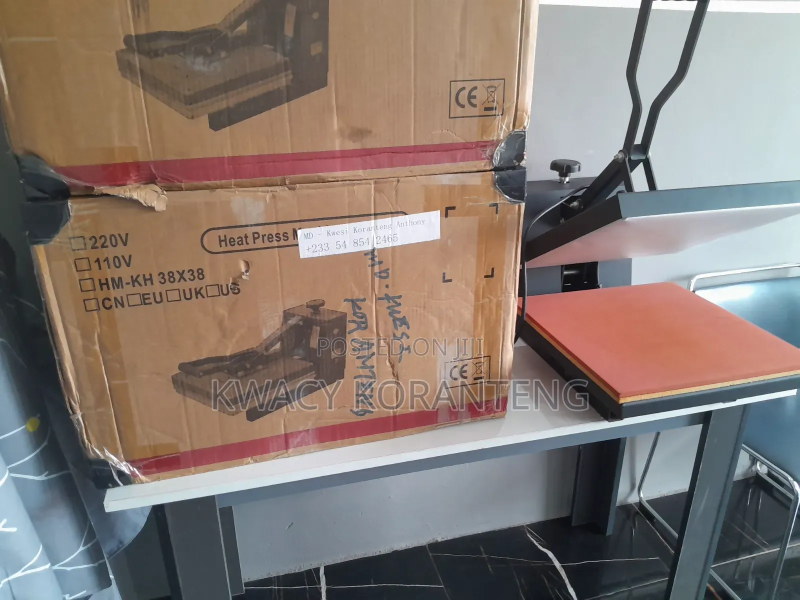 Brand New 38x38cm Heat Press Machine