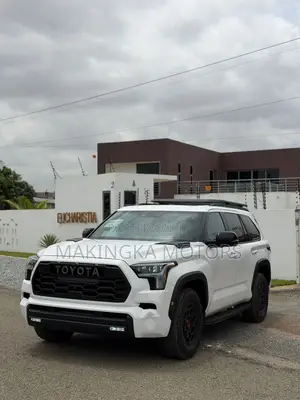Toyota Sequoia TRD PRO 4WD 2026 White