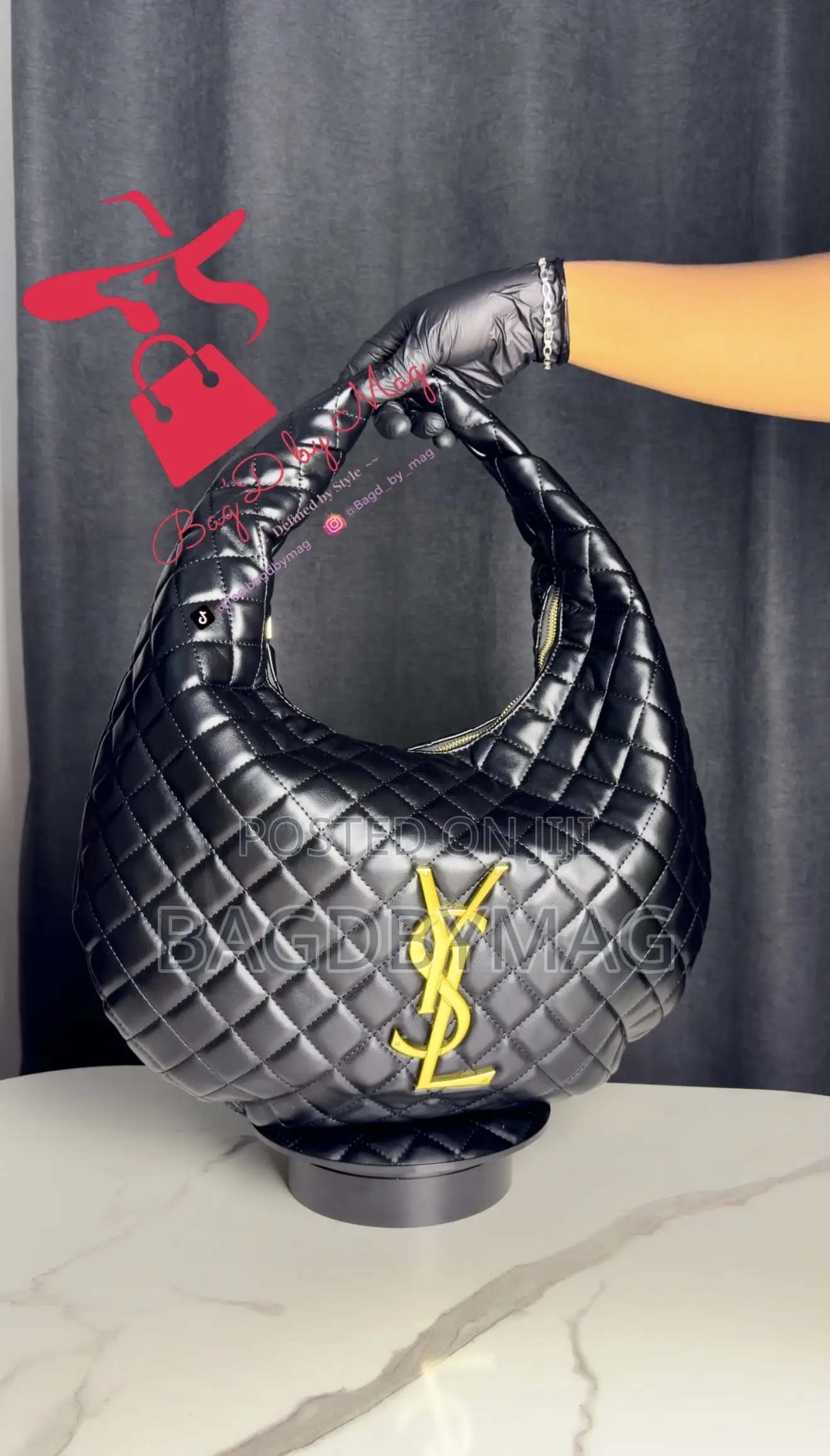 Ysl Luxurious Black Bag