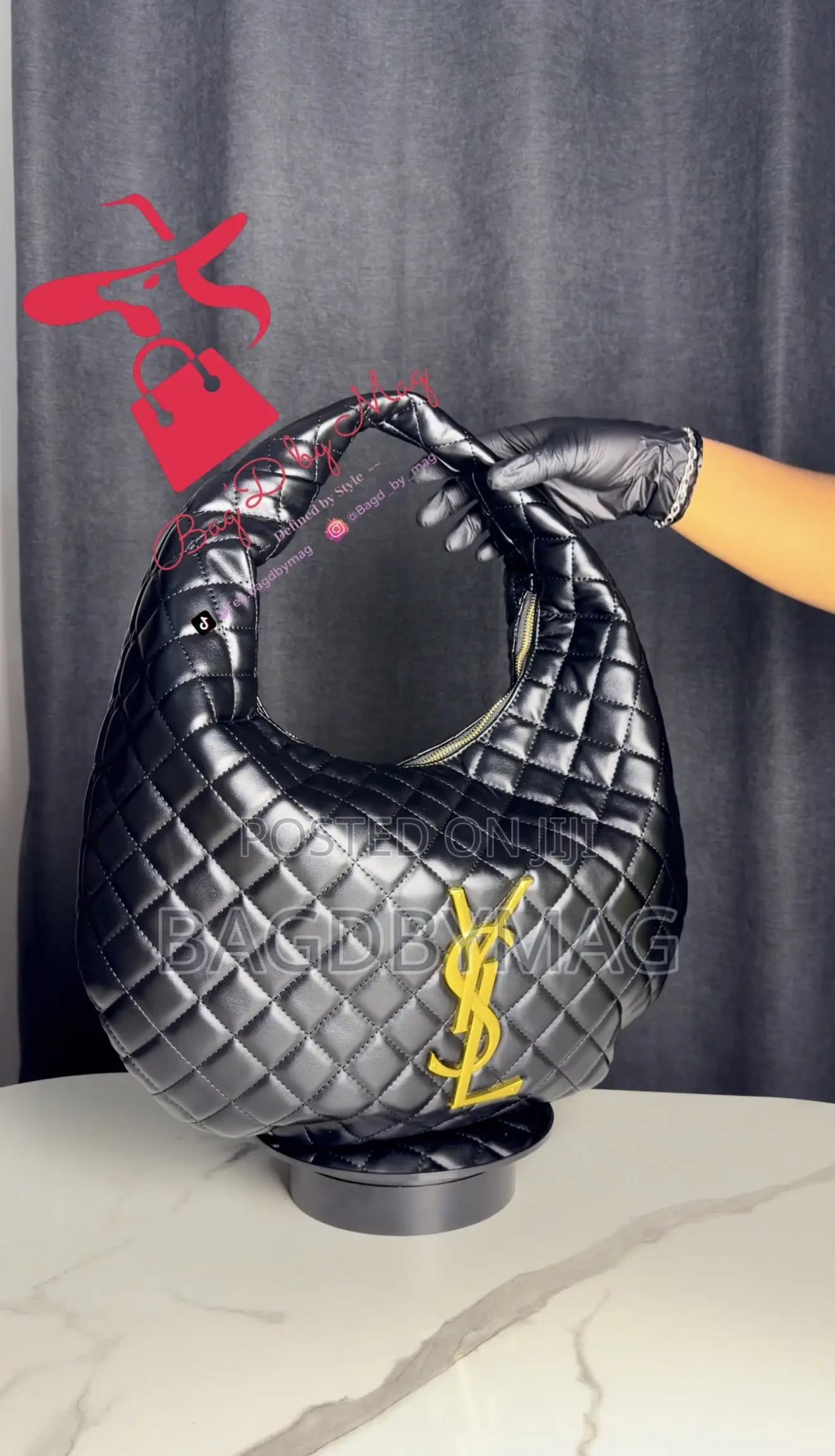 Ysl Luxurious Black Bag