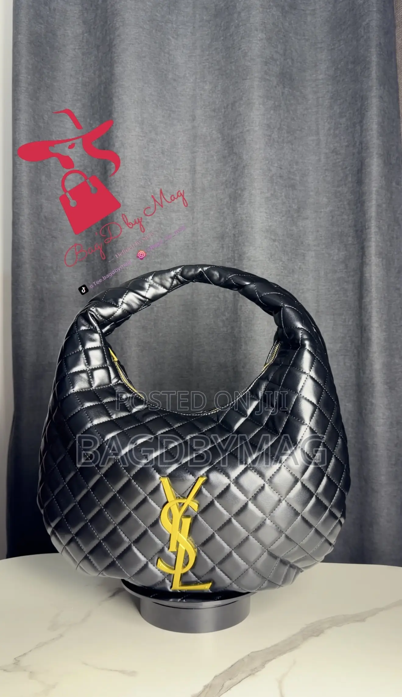 Ysl Luxurious Black Bag