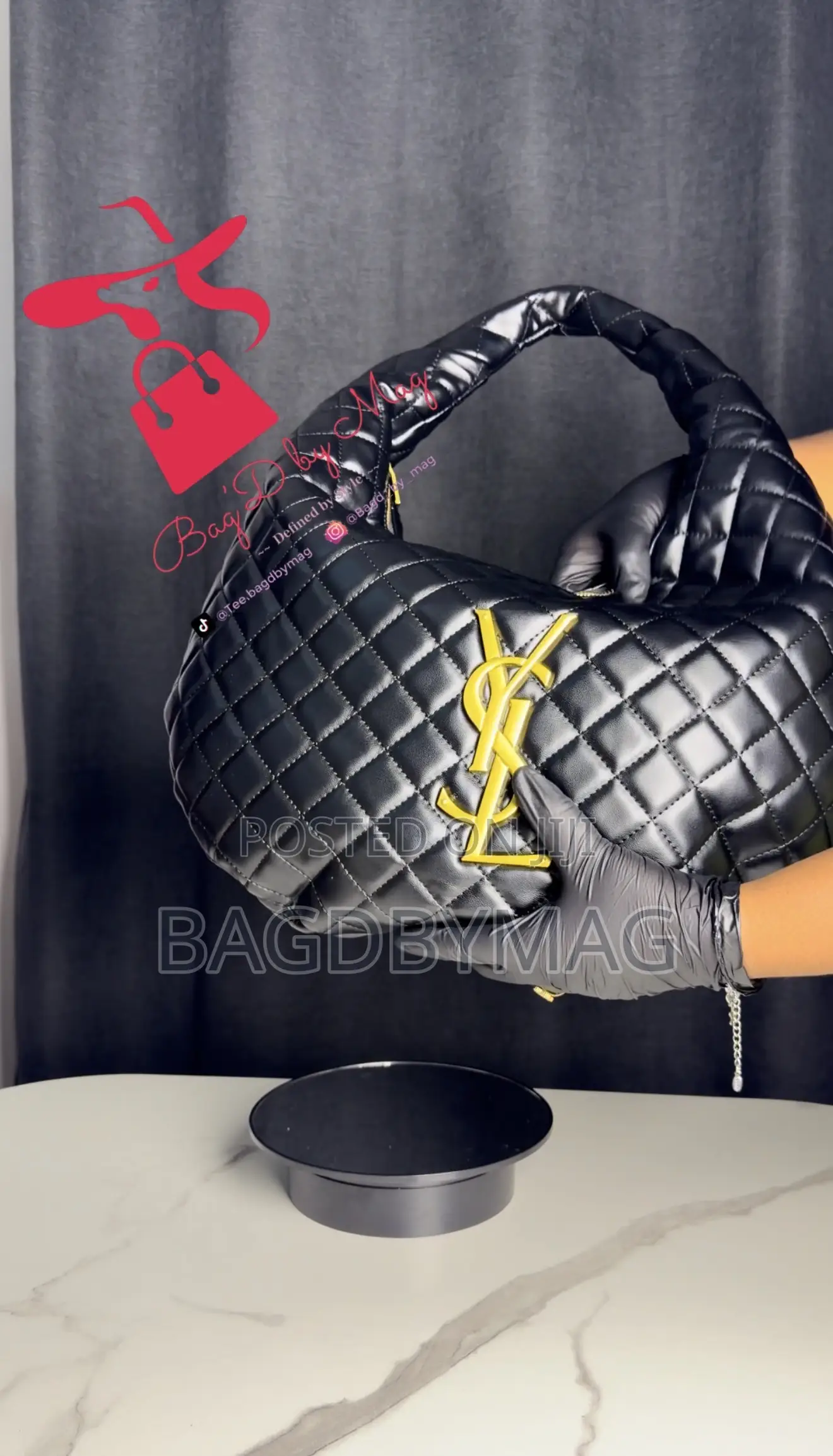 Ysl Luxurious Black Bag