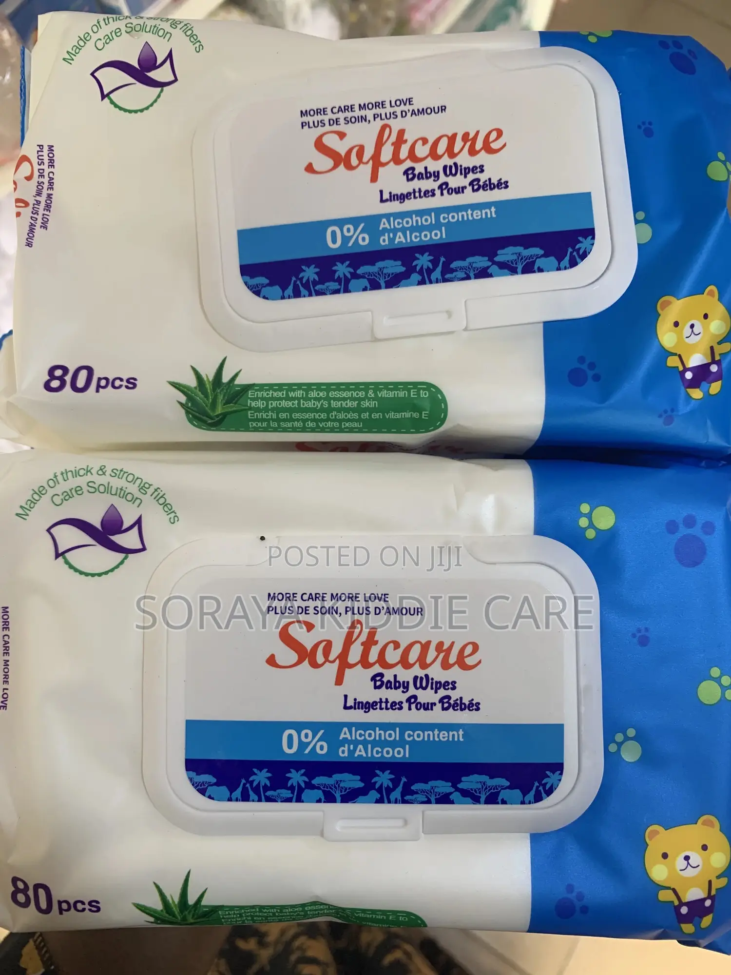 Softcare Wipes