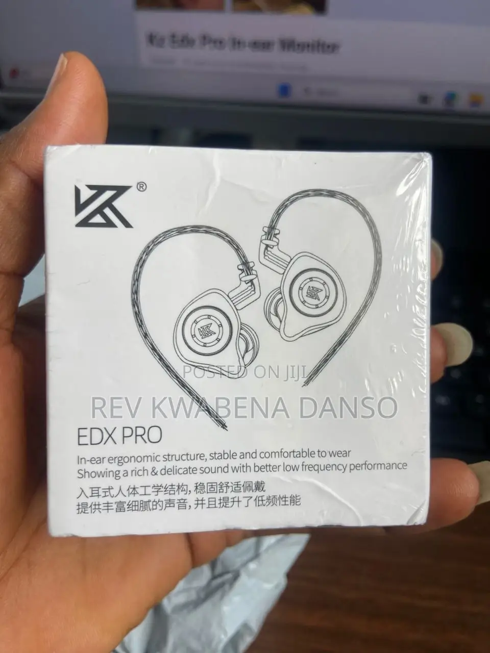 Kz Edx Pro in Ear Professional Monitor
