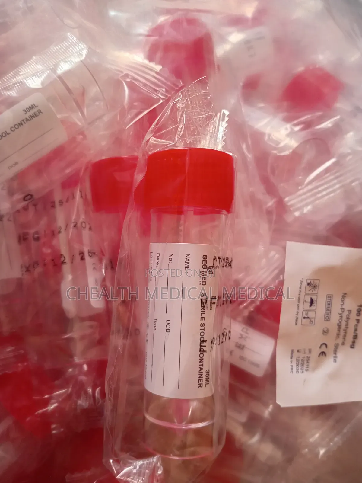 Stool Ccontainer 3oml