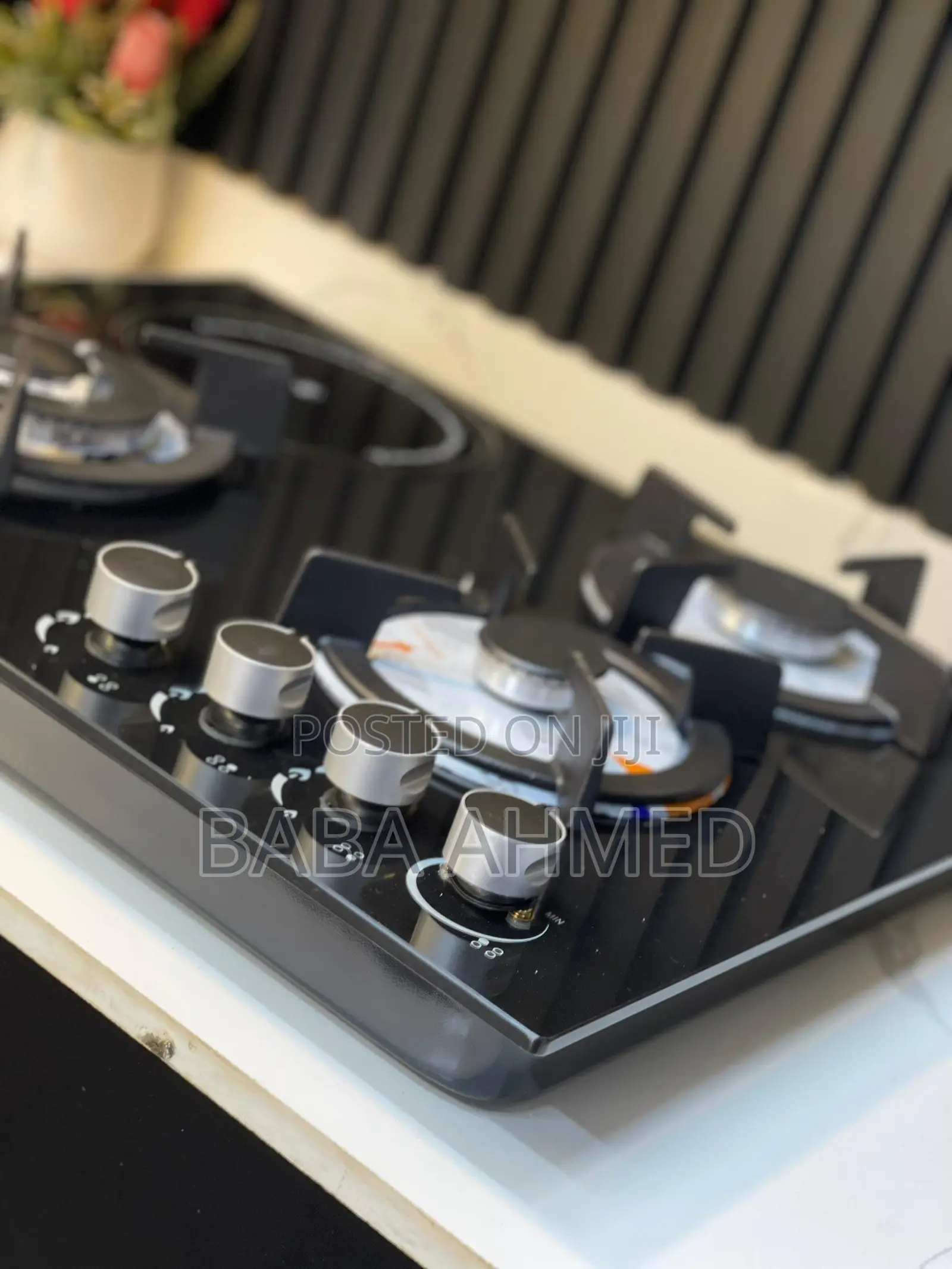 Built in Tempered Glass Gas Hub Gas and Electric