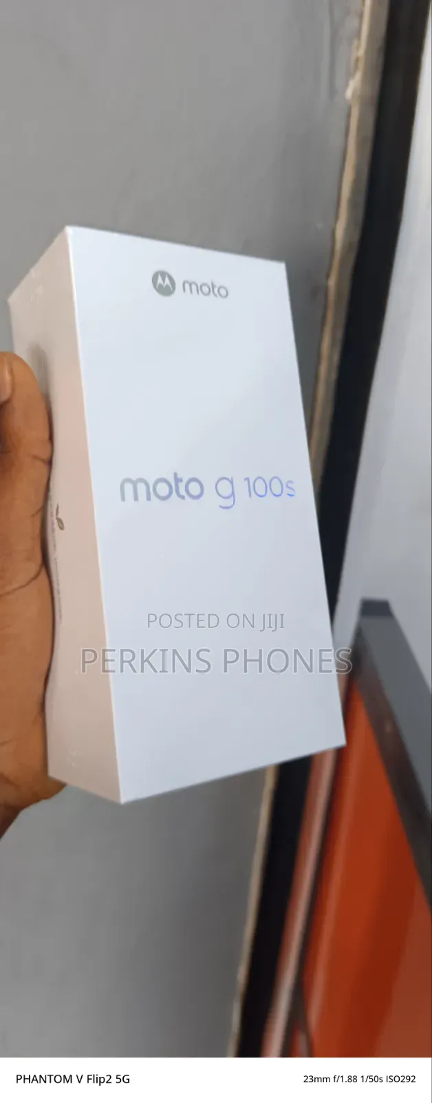 New Motorola Moto G100 256 GB Black
