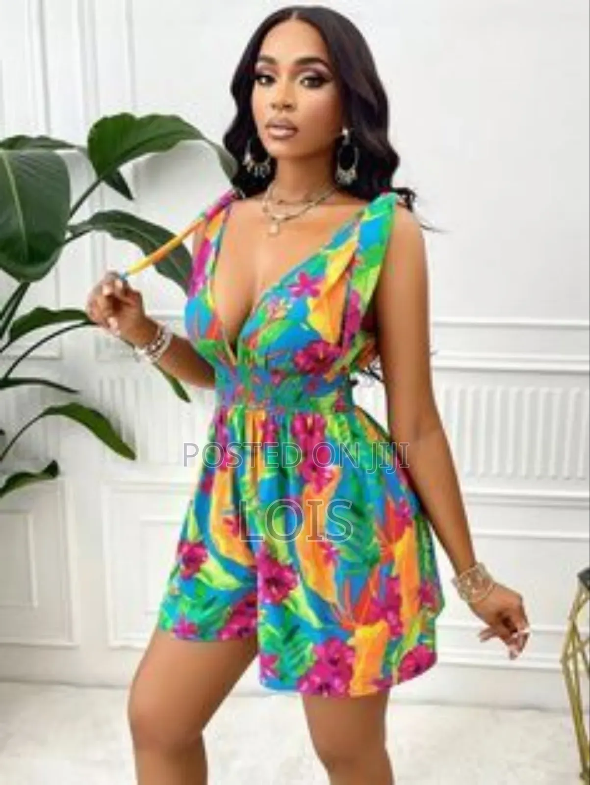 Coloured Long Dress
