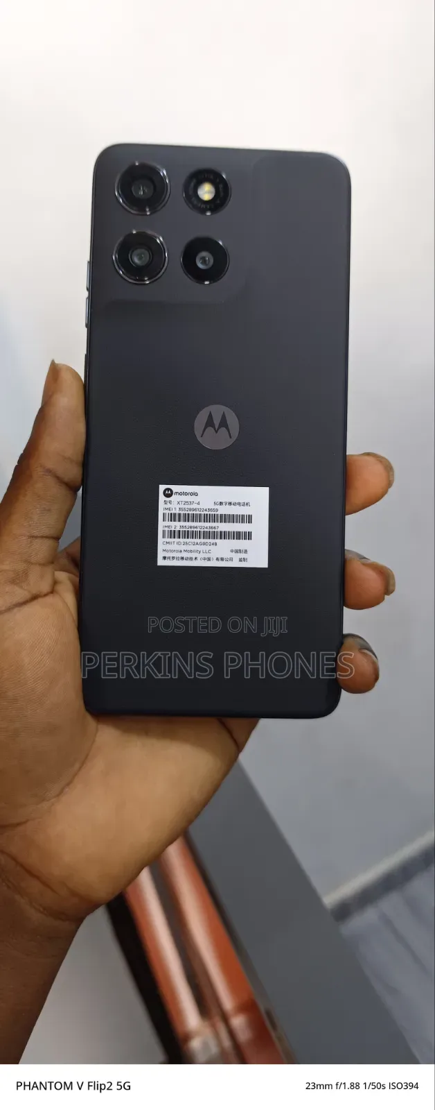 New Motorola Moto G57 5G 256 GB Black