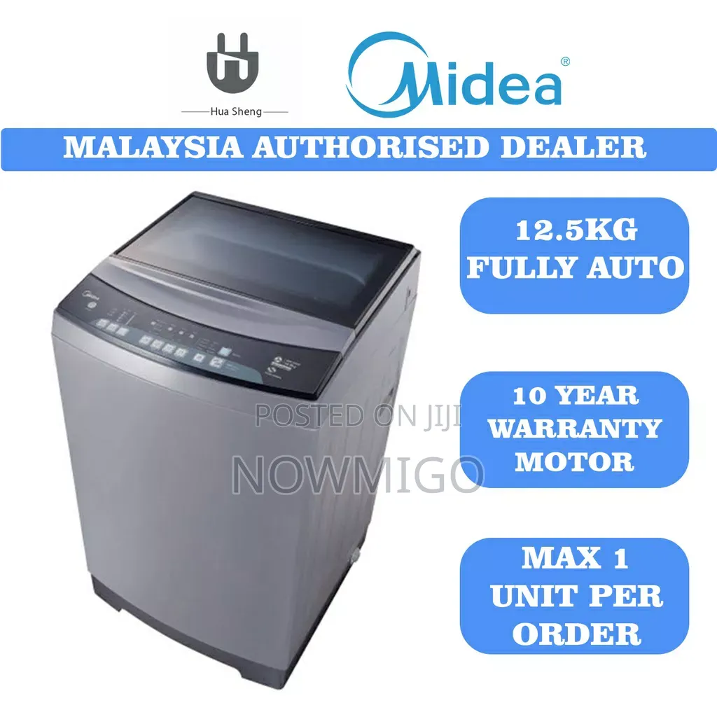 Midea 12kg Twin Top Washing Machine