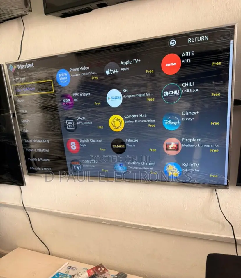 50 Inches Digital Satellite Ultra Hd Led Android Panasonic Tv.