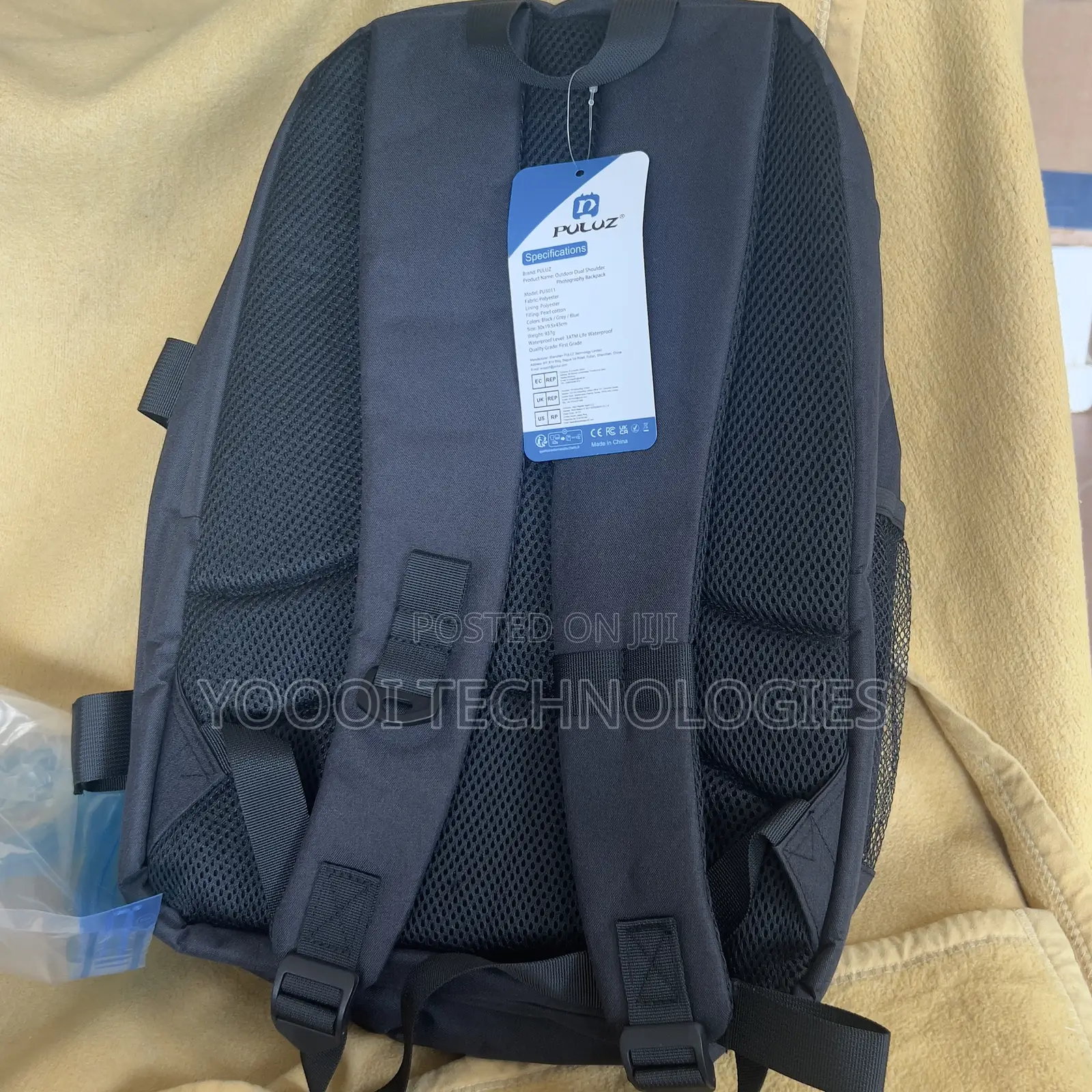 Puluz Waterproof Scratchproof Camera Backpack