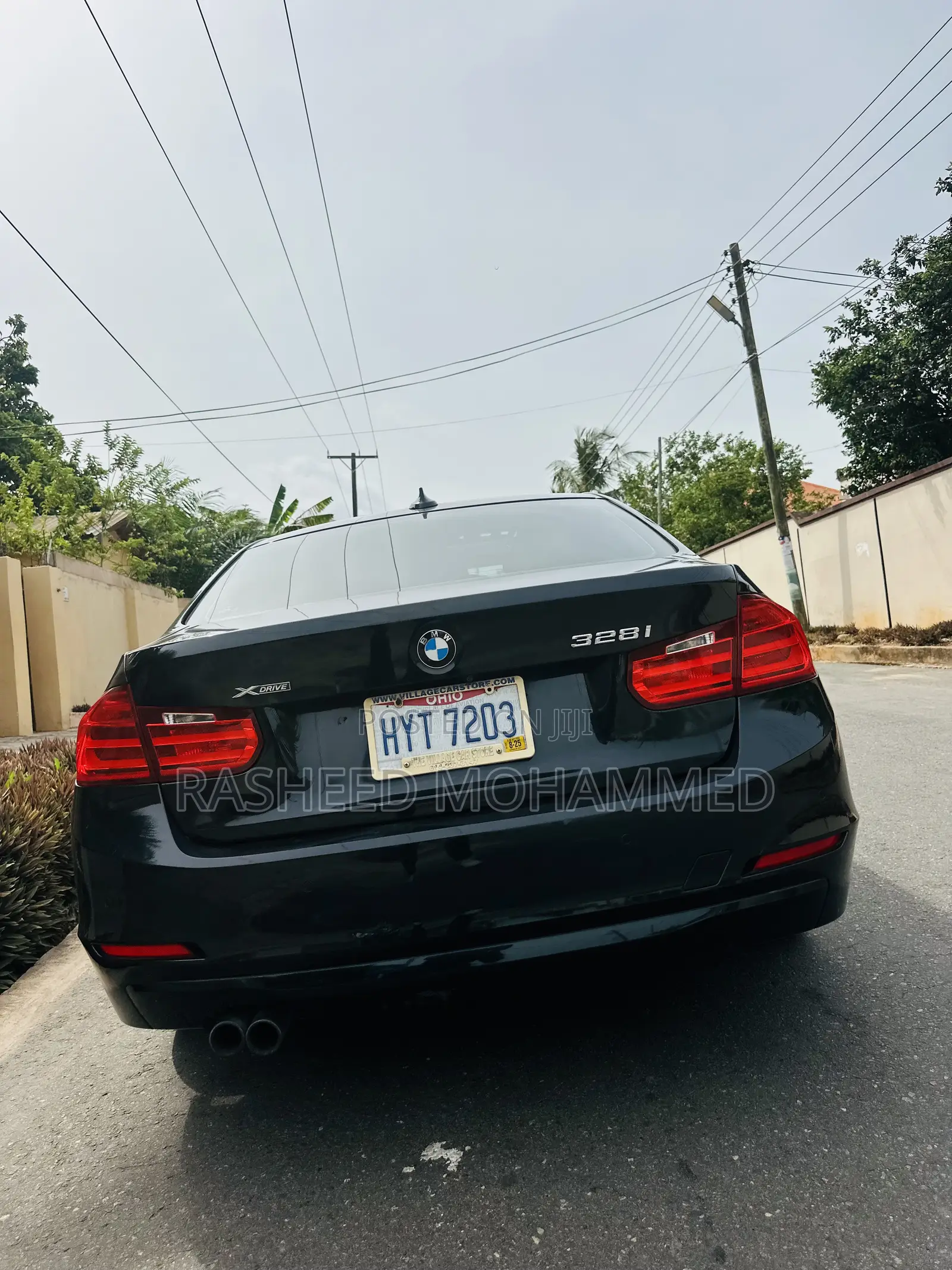 BMW 328i 2016 Black